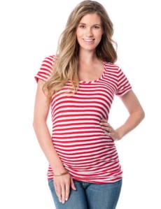 Striped Maternity Shirt from motherhood maternity